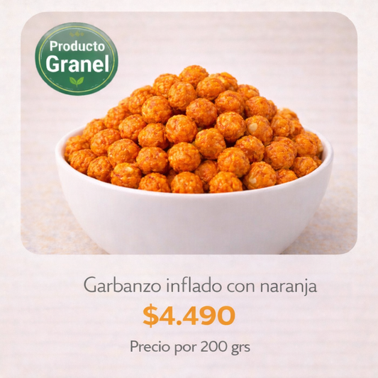 Imagen anterior — Garbanzo Inflado Naranja
