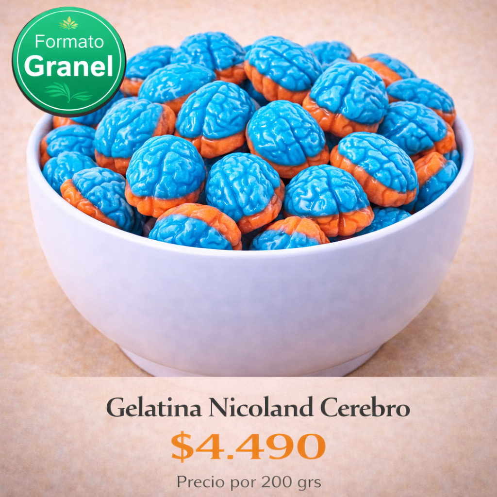 Gelatina Nicoland Cerebro