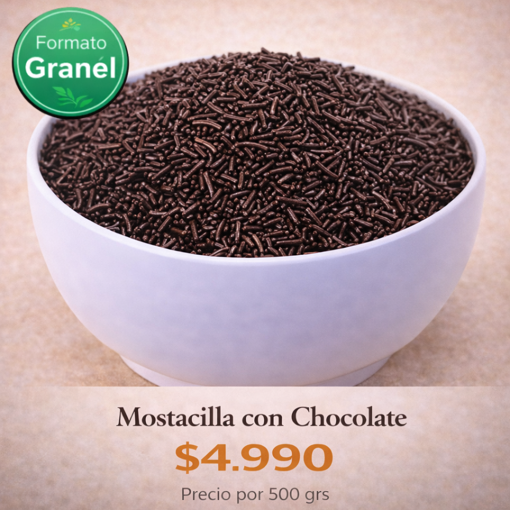 Mostacillas de Chocolate