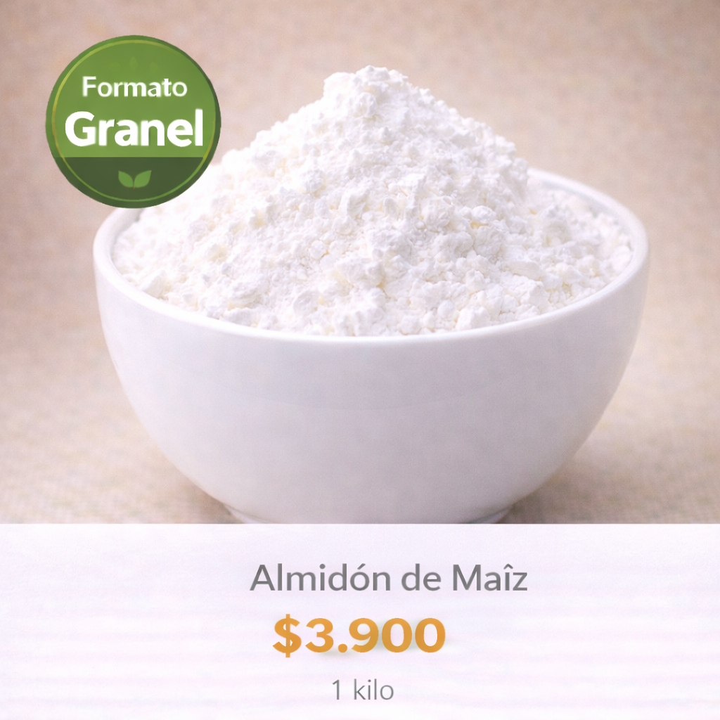 Almidón de Maíz ⭐ Recomendado