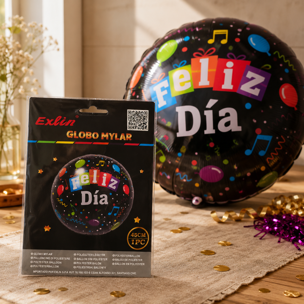 🎊 Globo Feliz Día - 45cm
