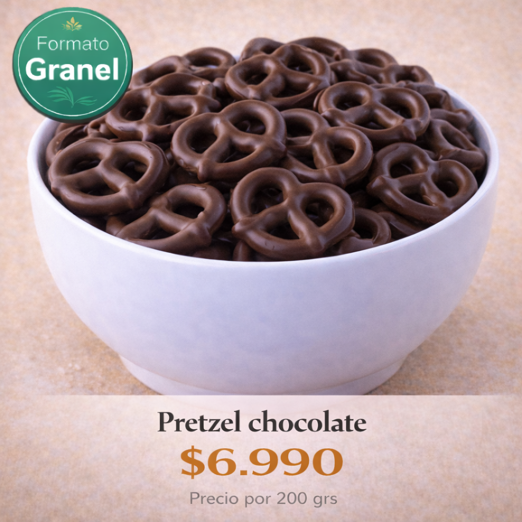 Pretzel Chocolate a granel