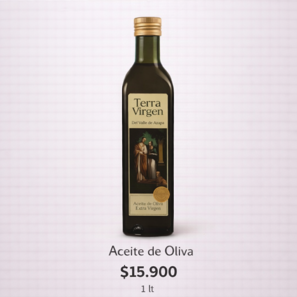 Aceite de Oliva 1 LT Extra Virgen