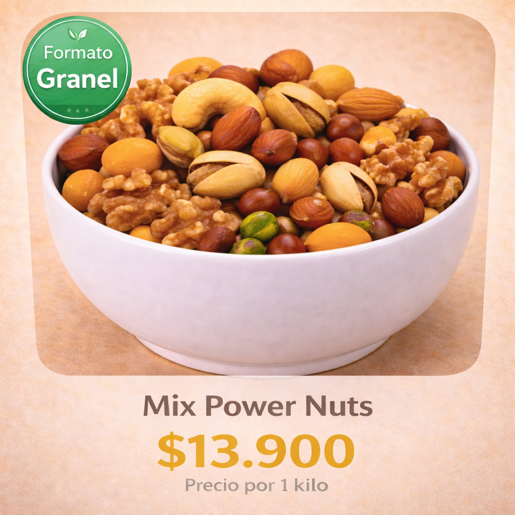 Mix Power Nuts a Granel