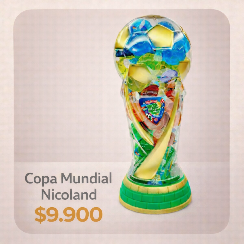 Copa Mundial Tik Tok Jelly Dulces de Gelatina Viral 🏆⚽