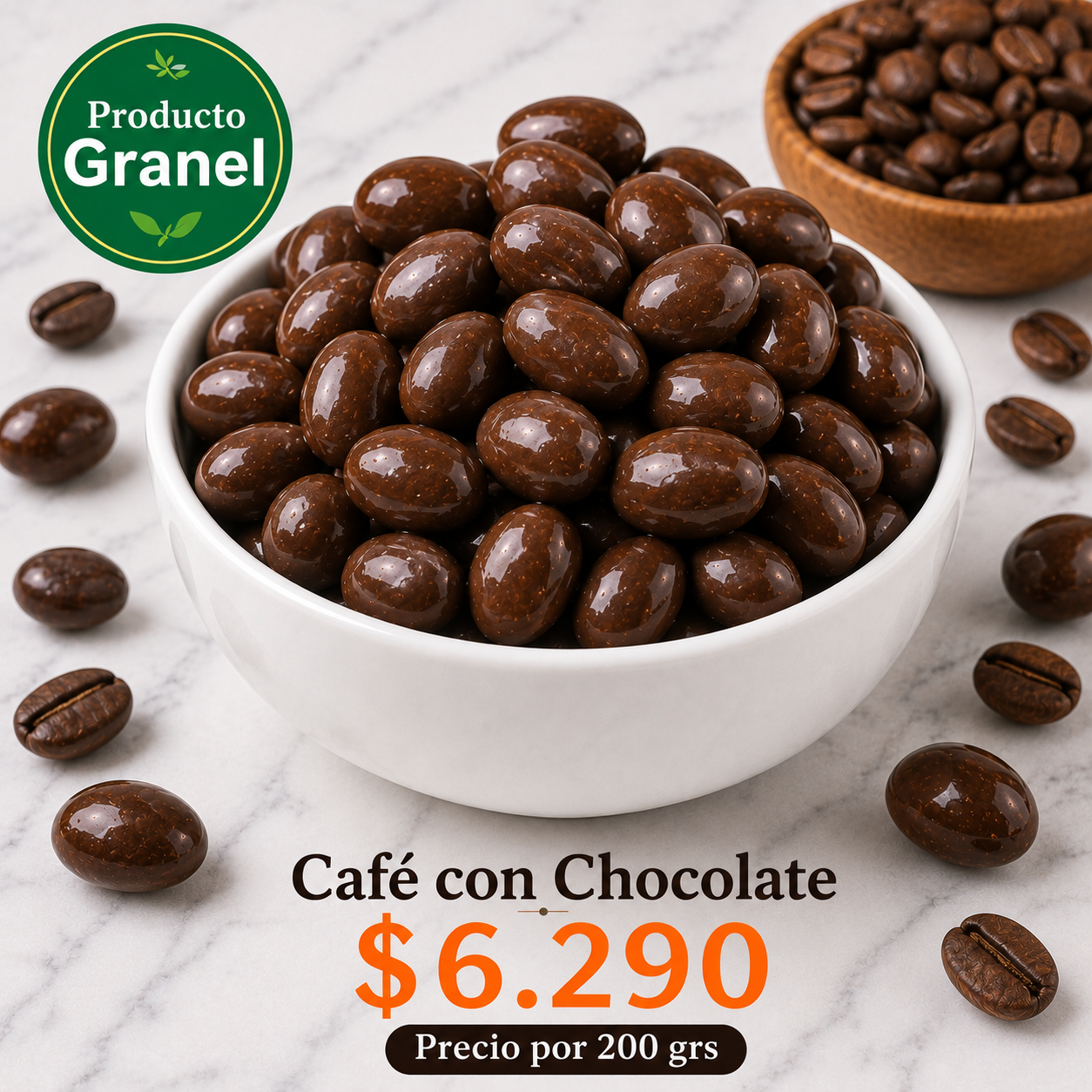 Cafe con Chocolate a Granel ⭐ Recomendado