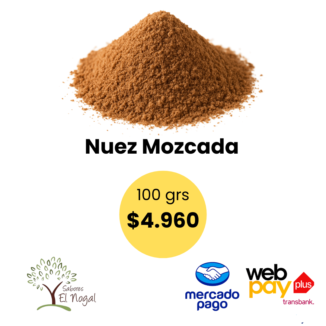 Nuez Moscada en Polvo a Granel 100 gr