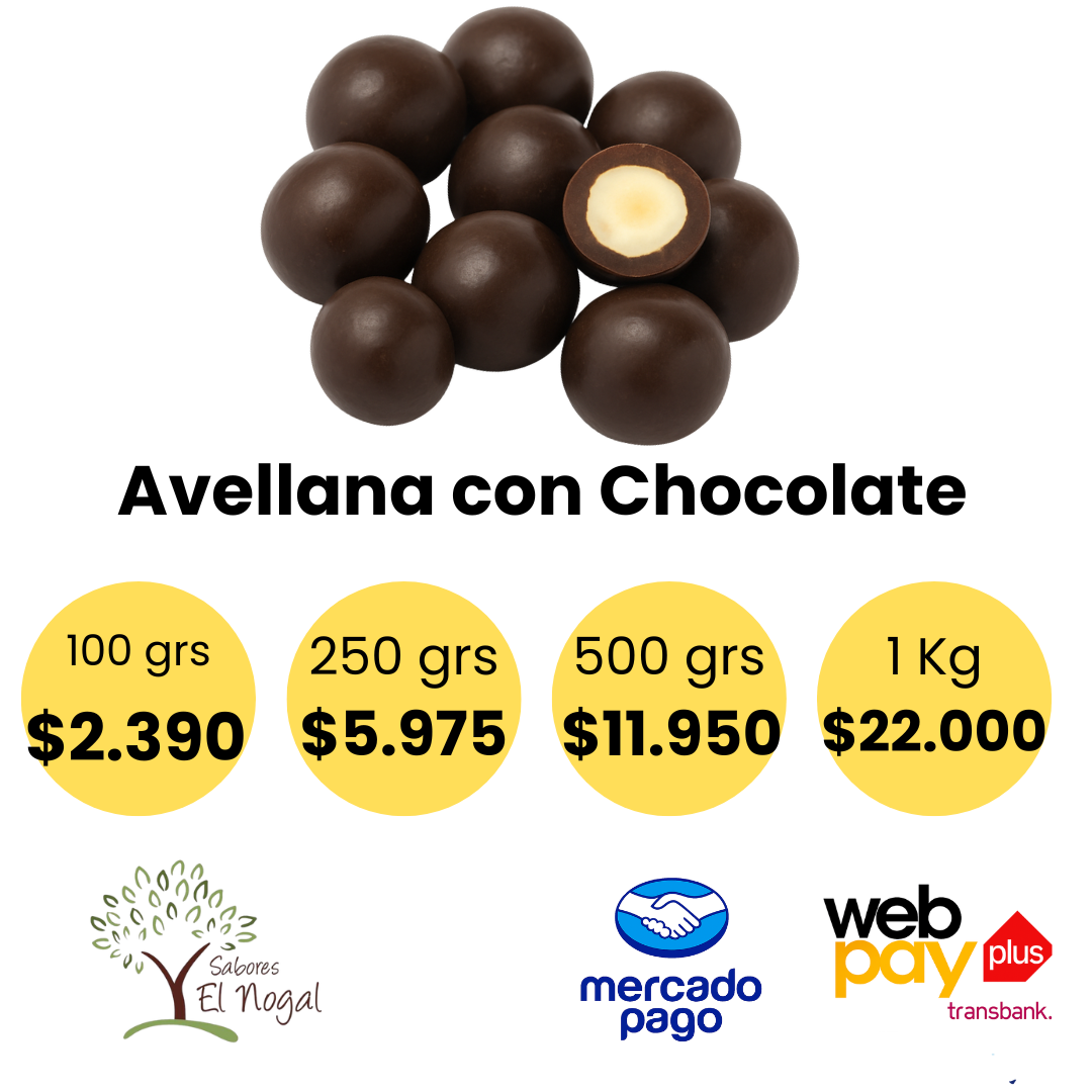 Avellana con Chocolate a Granel