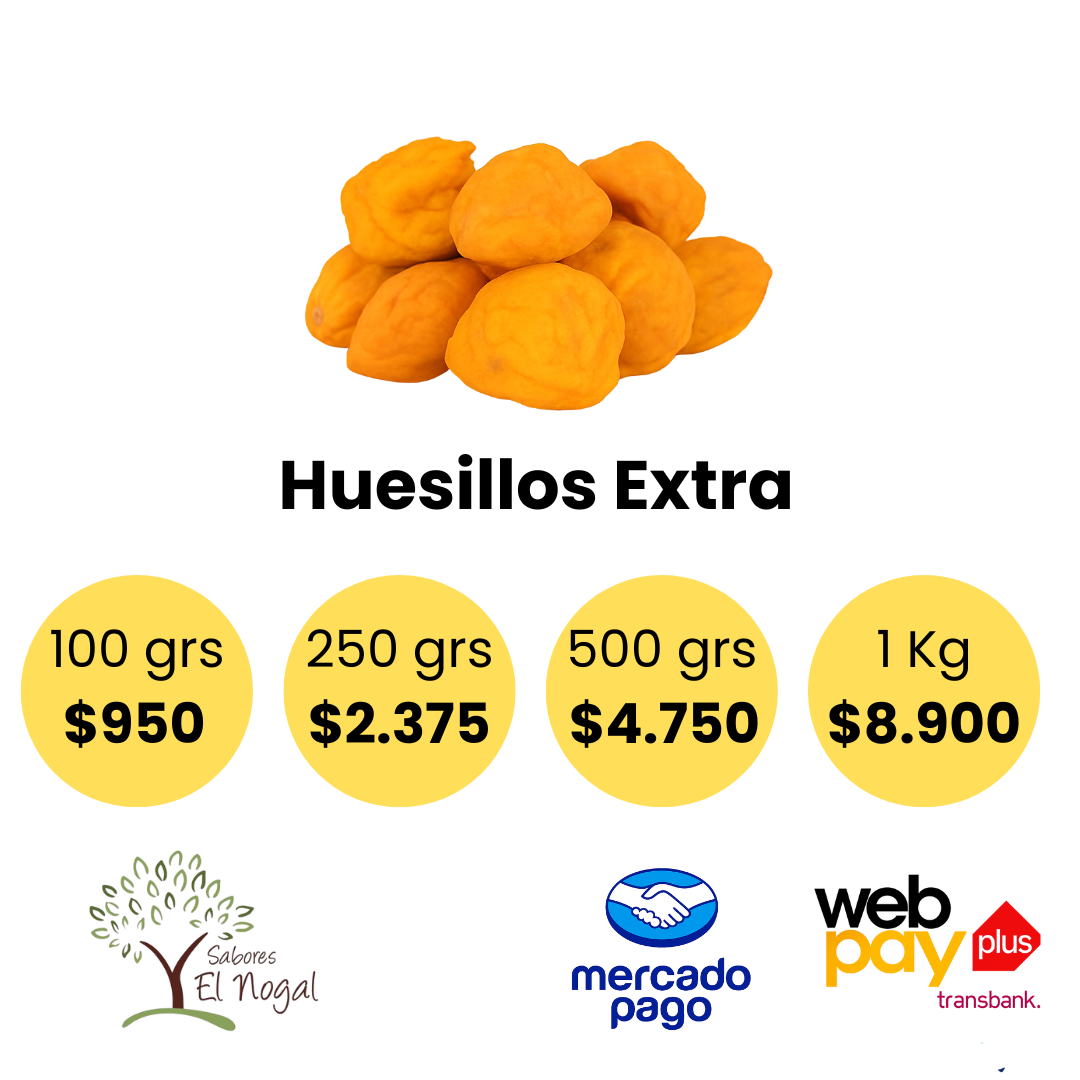 Huesillos Extra Deshidratados – Sabores El Nogal