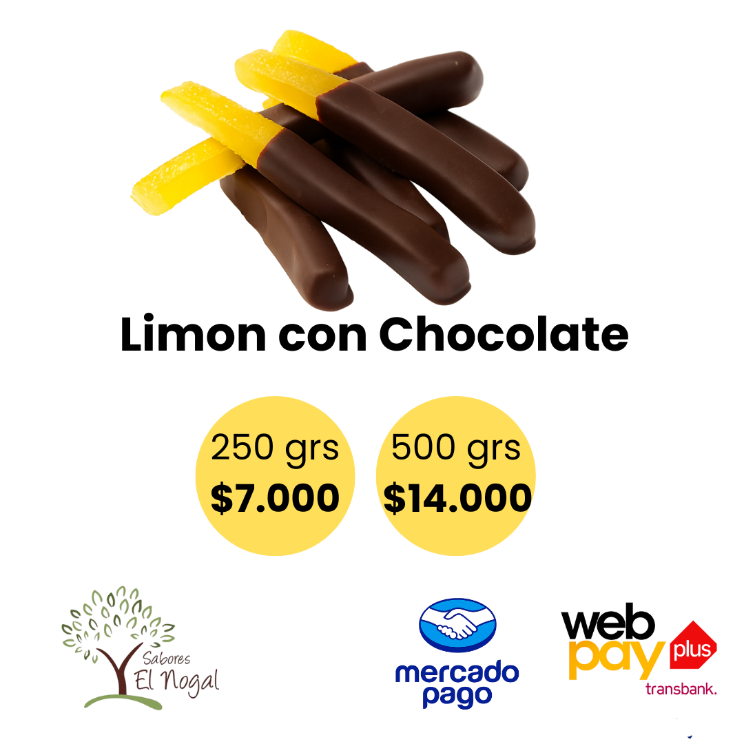 Limón con Chocolate a Granel Bastón