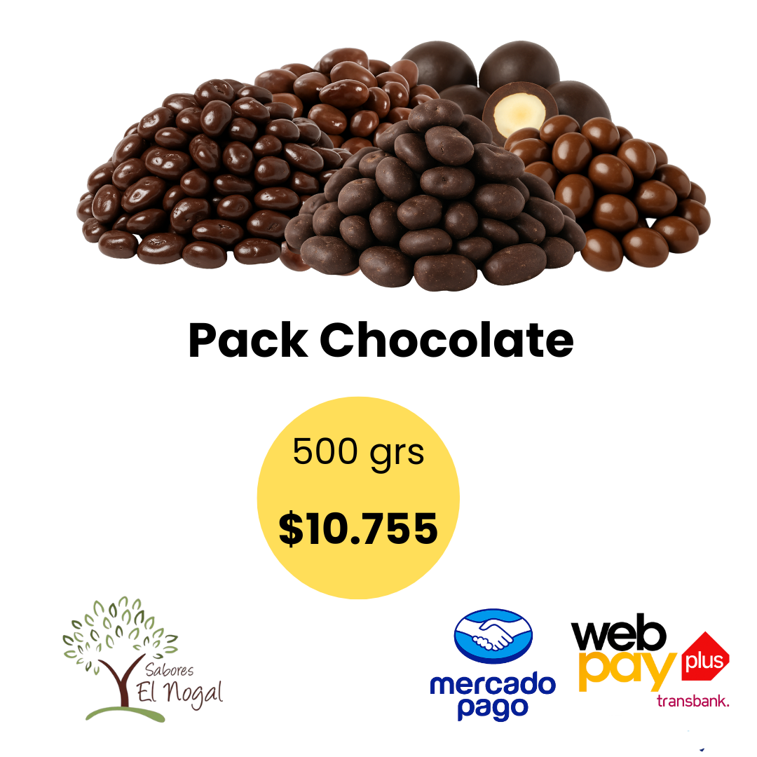 Pack Chocolate a Granel 5 x 100 grs