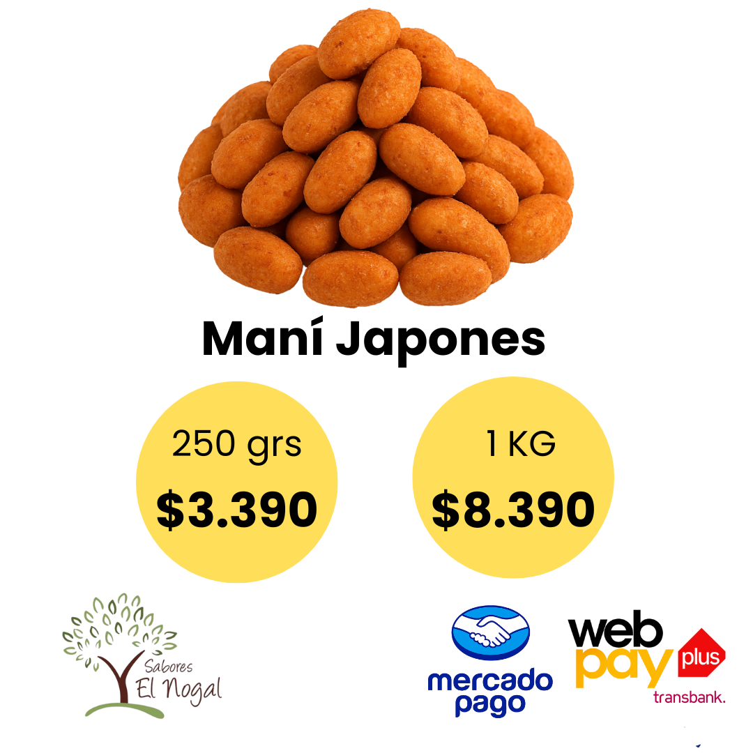 Maní Japones Merken a Granel