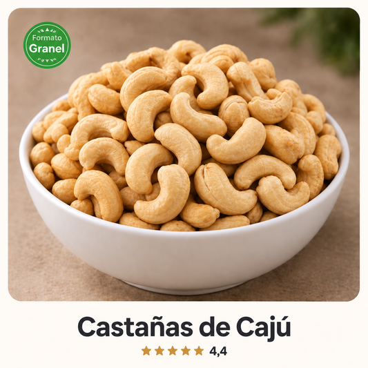 Castañas de cajú a granel