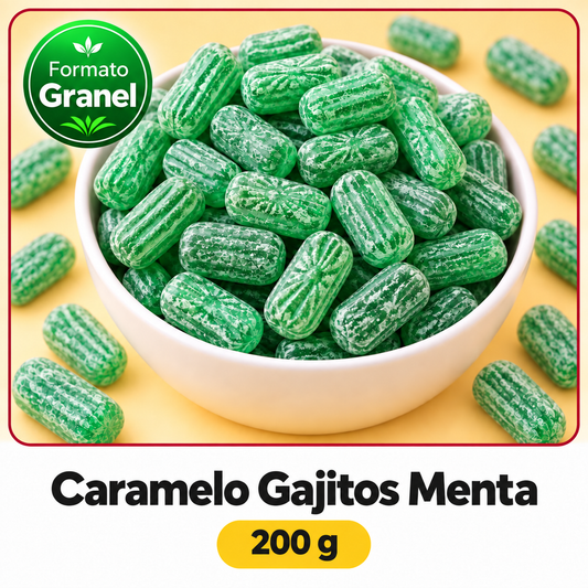 Caramelo Gajitos Menta — Sabores El Nogal