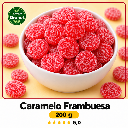 Caramelo Frambuesa — Sabores El Nogal