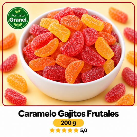 Caramelo Gajitos Frutales — Sabores El Nogal