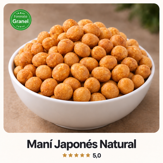 Maní japonés natural a granel