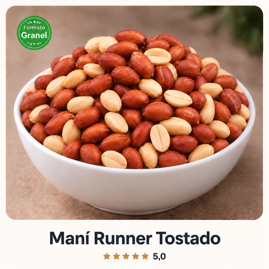 Maní Runner tostado a granel
