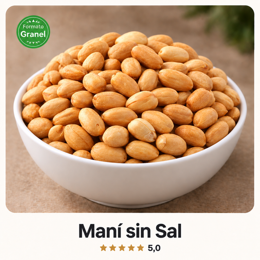 Maní sin sal a granel