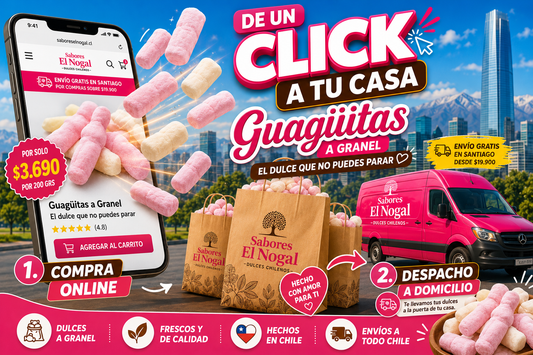 Guagüitas a granel: el dulce chileno favorito que no puede faltar