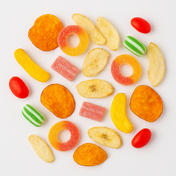 Dulces, Snacks y Chips Naturales