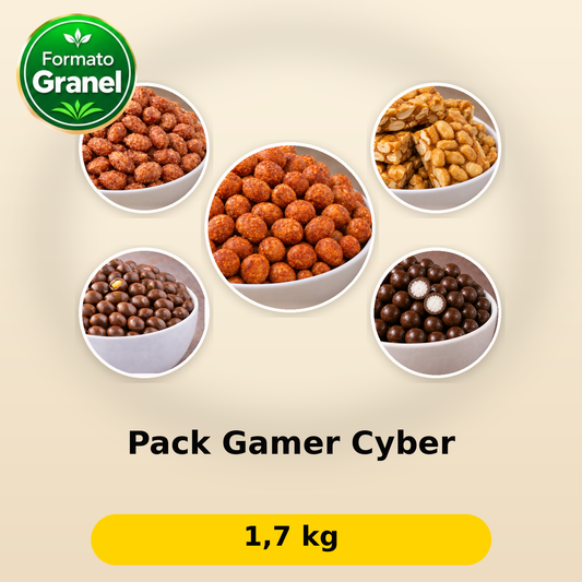 Pack Gamer Cyber: fotos reales de sus componentes; 1,7 kg