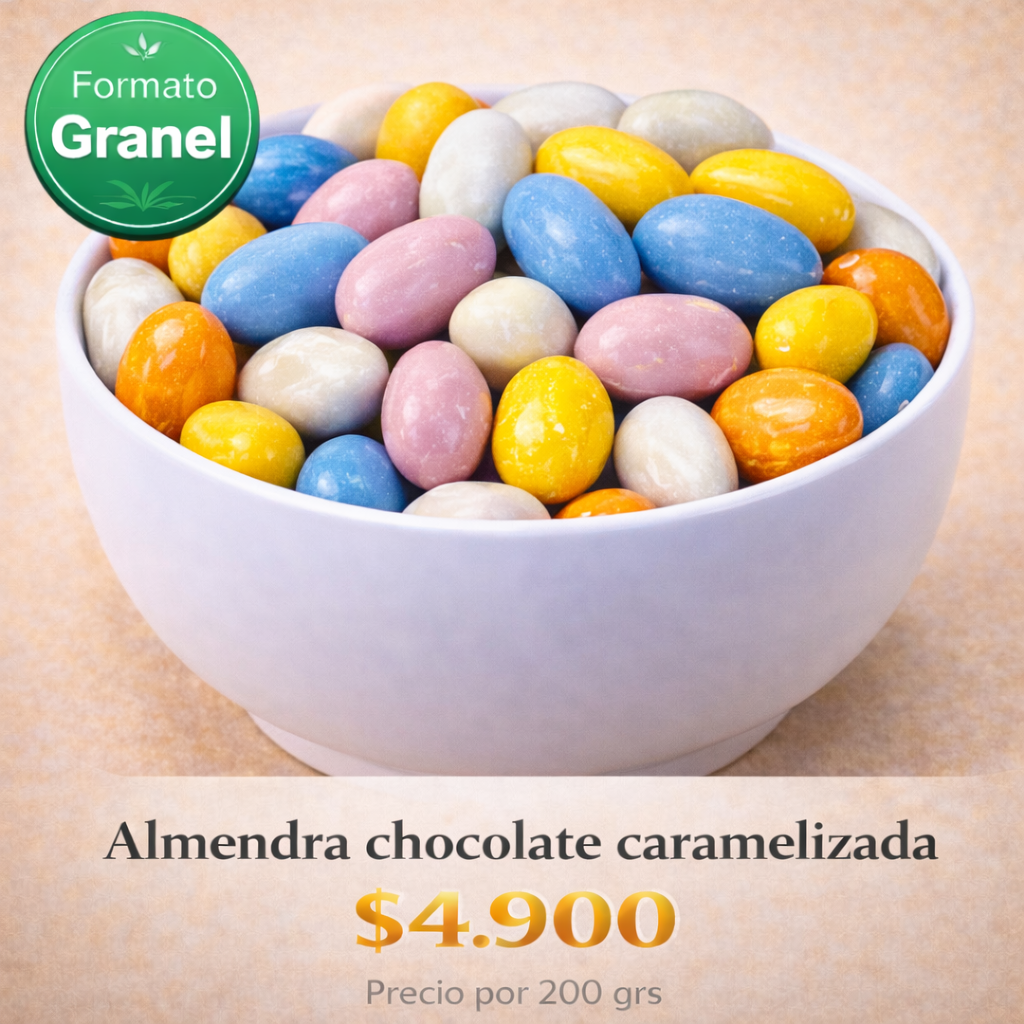 Almendra Chocolate Caramelizada
