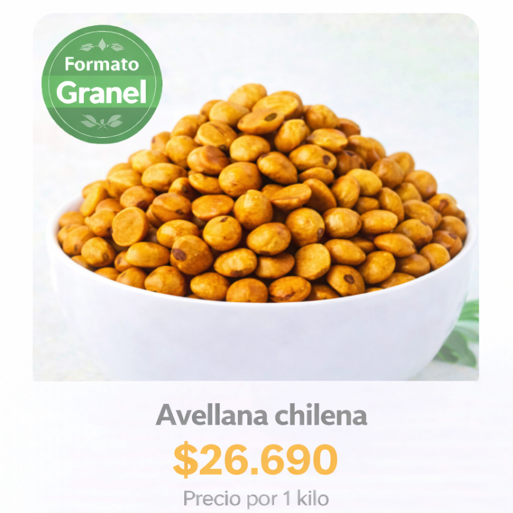 Avellana Chilena a Granel ⭐ Recomendado