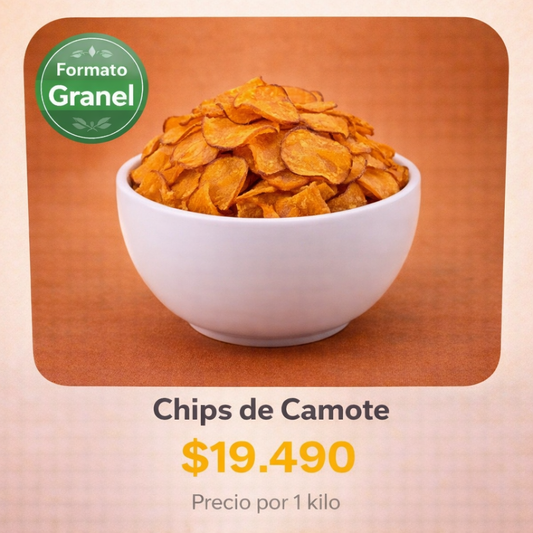 Chips de Camote a Granel