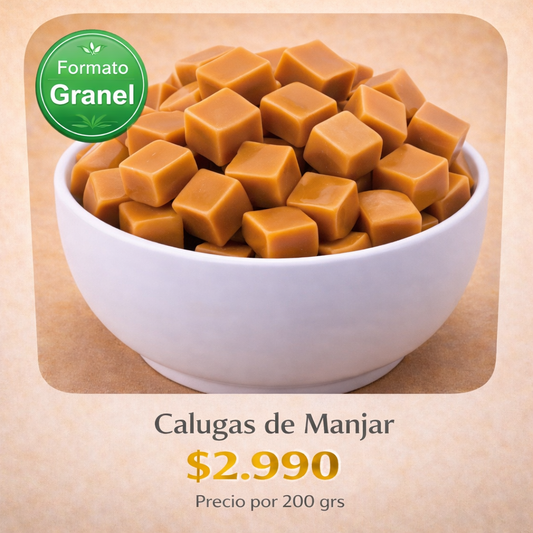 Caluga de Manjar a Granel ⭐ Recomendado