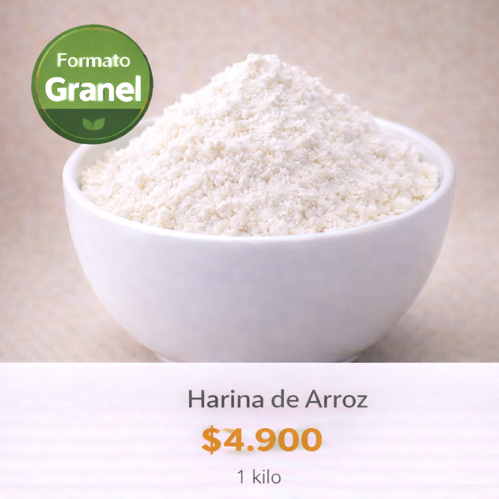 Harina de Arroz a Granel