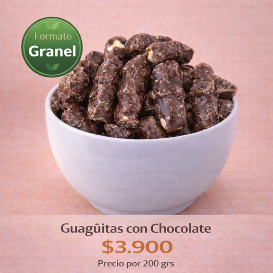 Guaguitas con chocolate a Granel ⭐ Recomendado