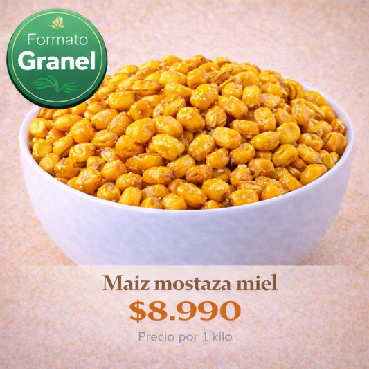 Maiz mostaza miel