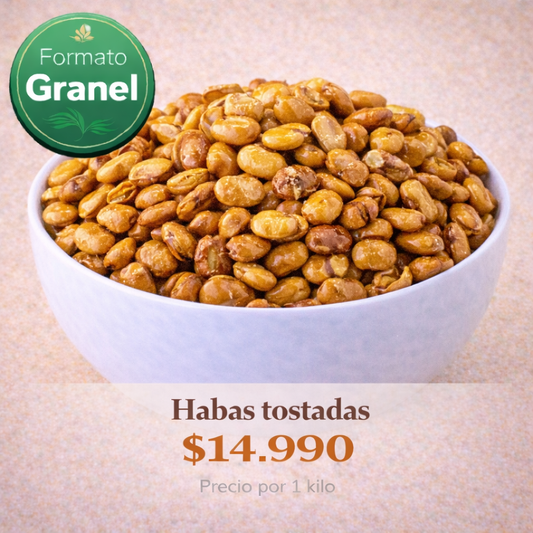 Habas tostadas