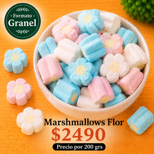 Marshmallows Flor a Granel