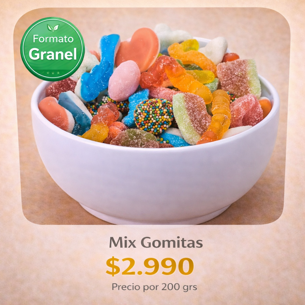 Mix Gomitas a Granel ⭐ Recomendado