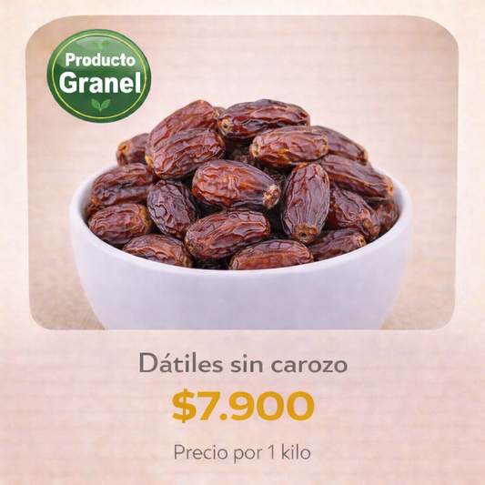 Datiles a Granel sin Carozo