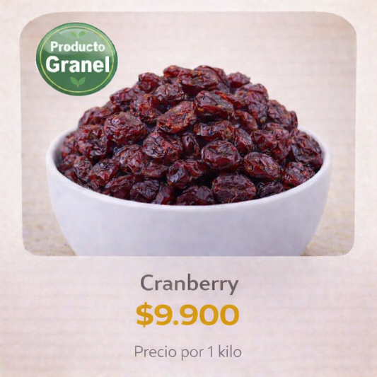Cranberry a Granel ⭐ Recomendado