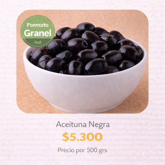 Aceituna Negra a Granel ⭐ Recomendado