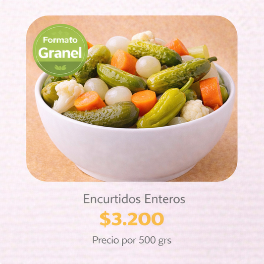 Pickles Especial a Granel ⭐ Recomendado
