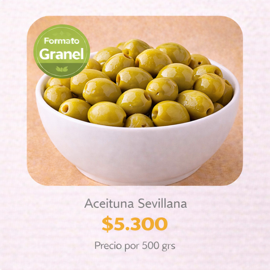 Aceituna Sevillana a Granel ⭐ Recomendado