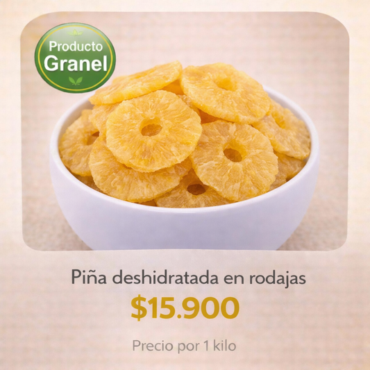 Piña en rodajas a granel ⭐ Recomendado