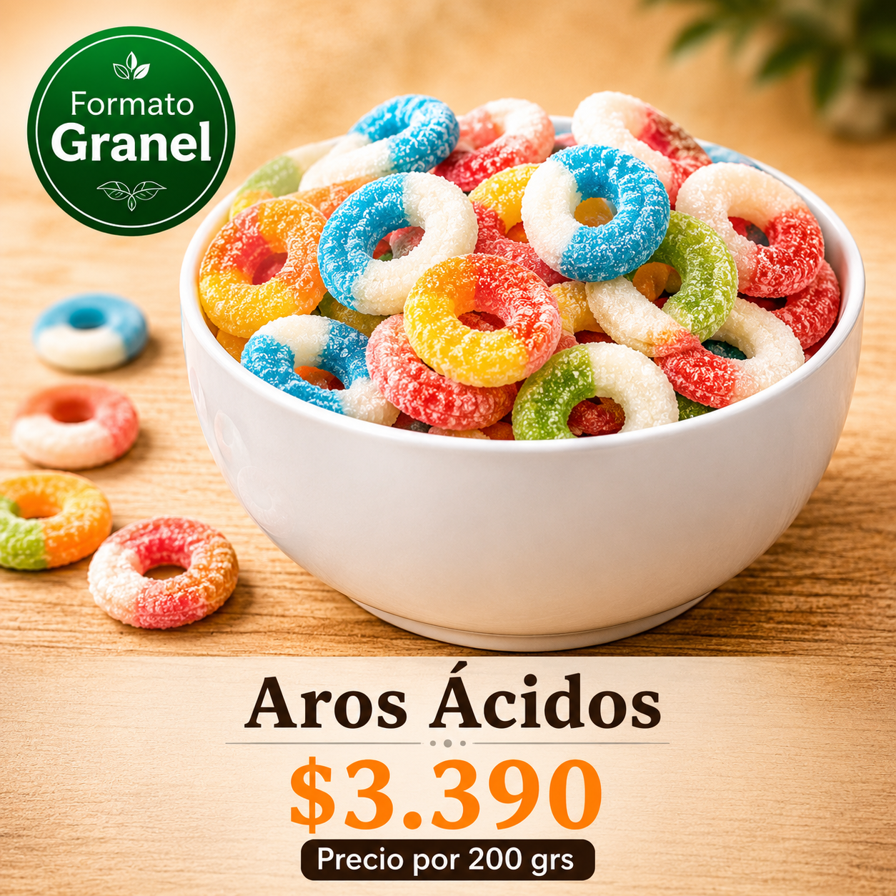 Aros Ácidos a Granel