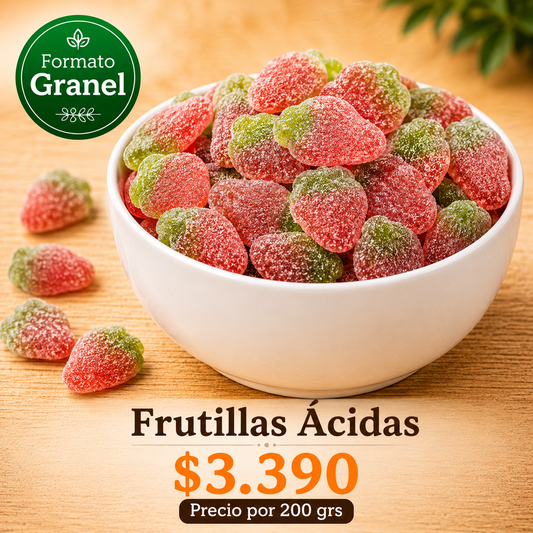 Frutillas Acidas a Granel