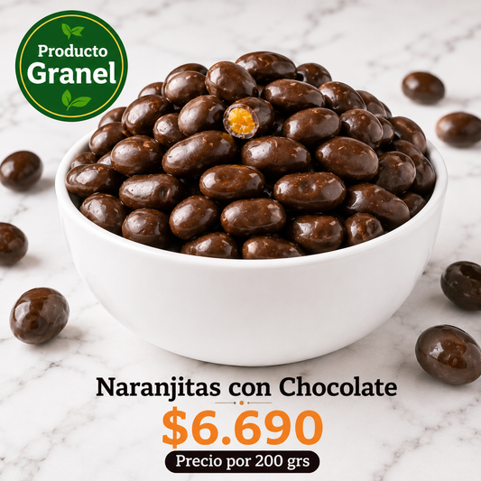 Naranjitas con Chocolate a Granel