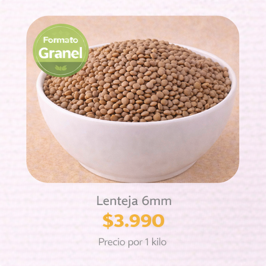 Lentejas 6MM a granel