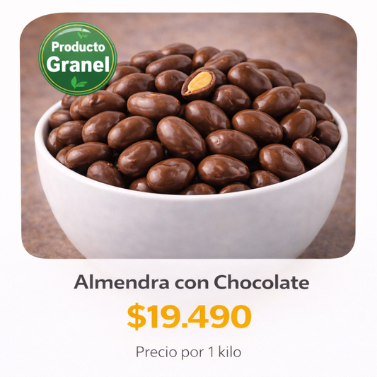 Almendras con Chocolate a Granel