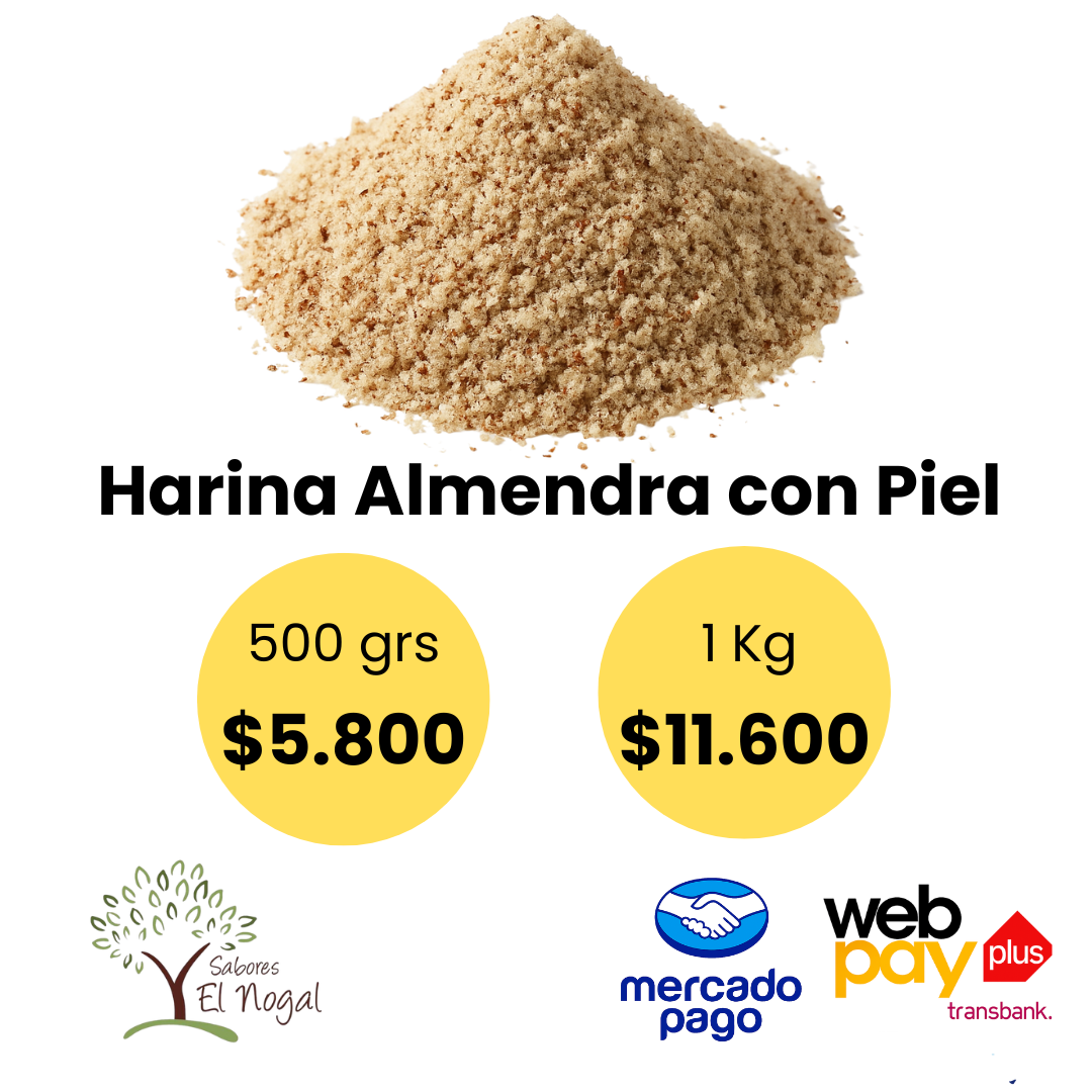 Harina de Almendra con Piel a Granel