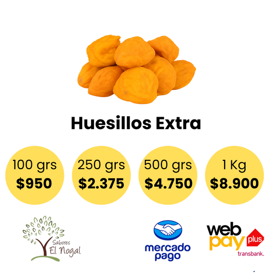 Huesillos Extra 1 kg Deshidratados – Sabores El Nogal