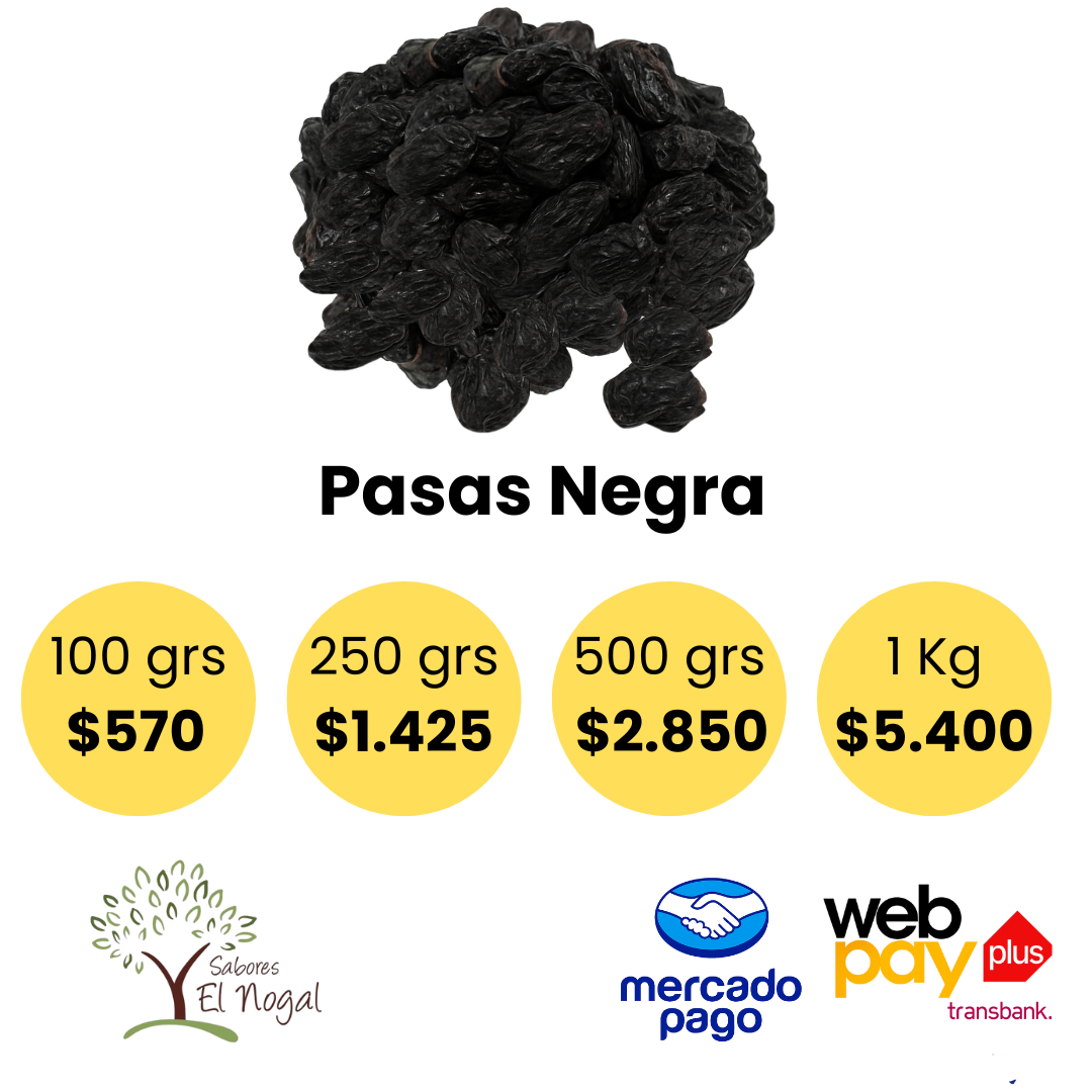 Pasas Negra a Granel